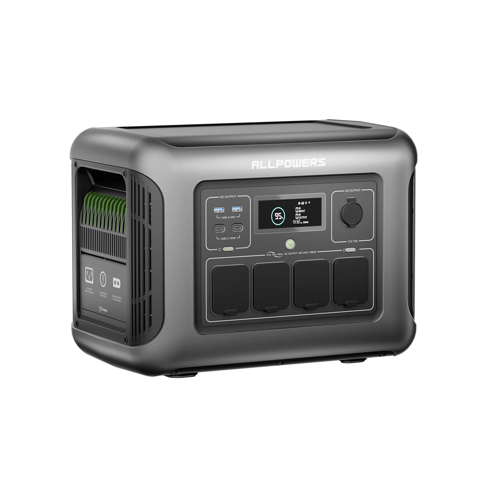 ALLPOWERS Generador Solar 1600W (R1500 LITE + SOLAX SE100 Panel Solar 100W) - Image 5