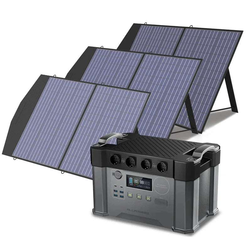 ALLPOWERS Generador Solar 2400W (S2000 Pro + SP027 Panel Solar 100W) - Image 3