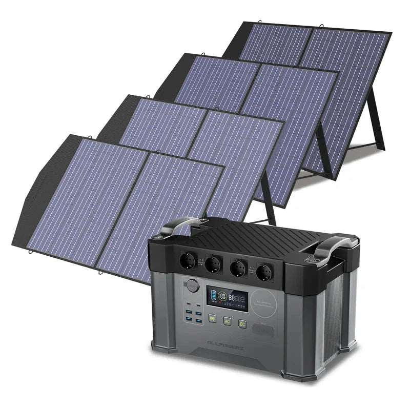 ALLPOWERS Generador Solar 2400W (S2000 Pro + SP027 Panel Solar 100W) - Image 4