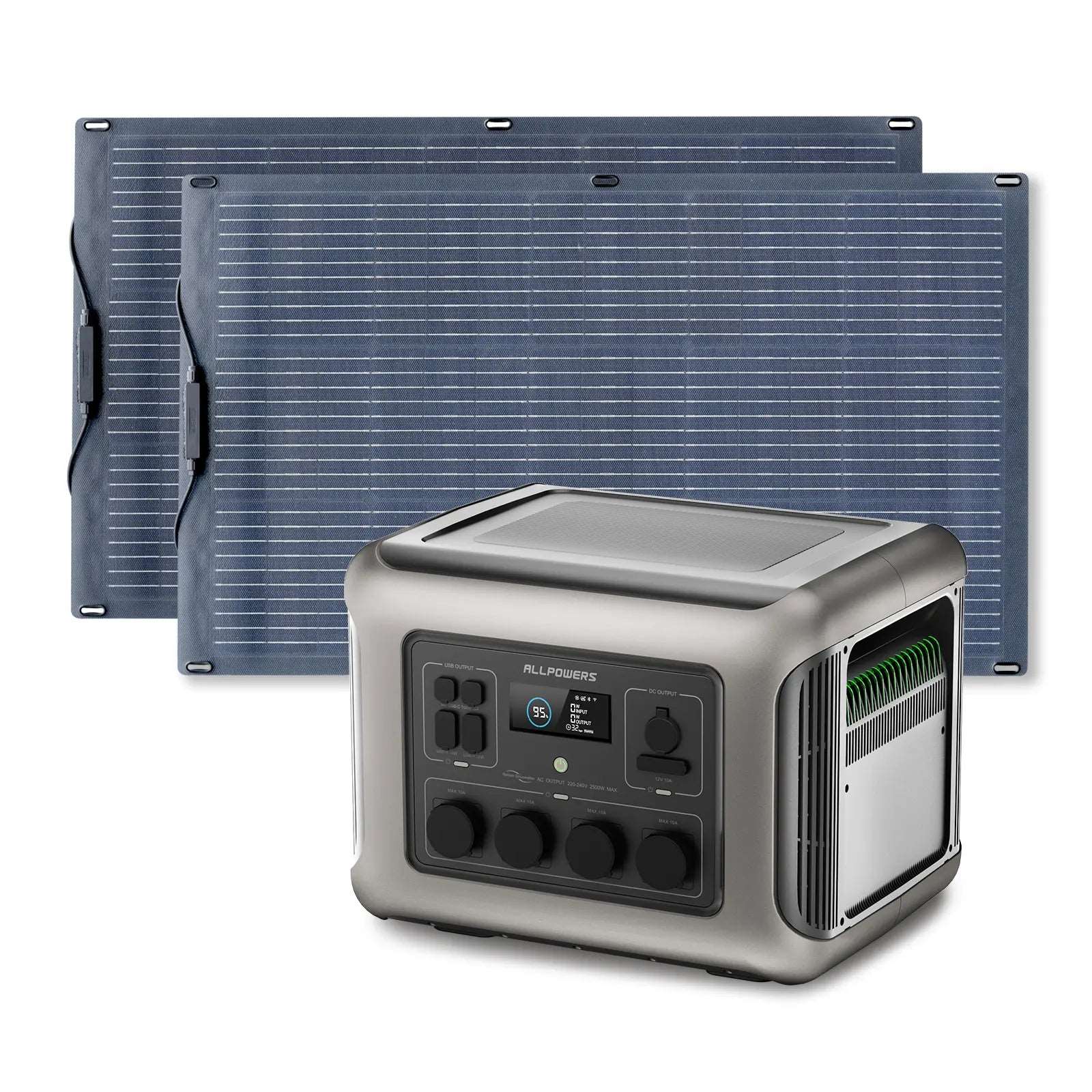 ALLPOWERS Generador Solar 2500W (R2500\R2500 V2 + SF100 Panel Solar Flexible 100W) - Image 11