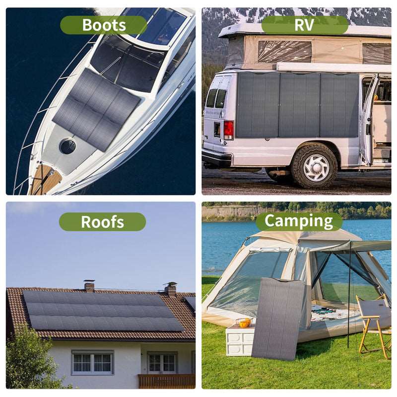 ALLPOWERS Generador Solar 2500W (R2500\R2500 V2 + SF100 Panel Solar Flexible 100W) - Image 5