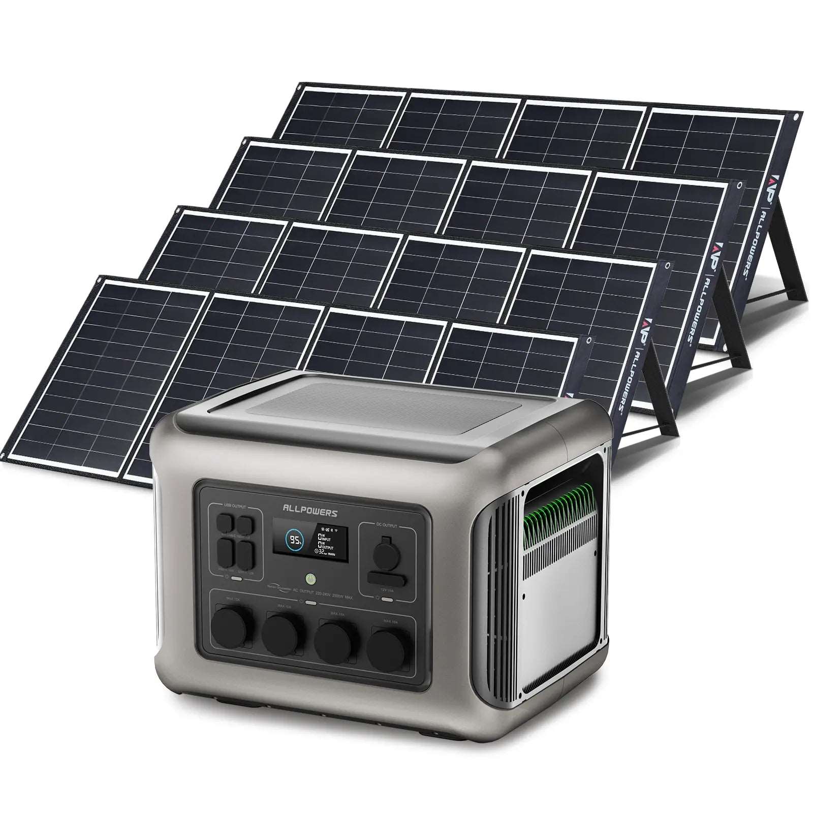 ALLPOWERS Generador Solar 2500W (R2500 + SP035 Panel Solar 200W) - Image 11