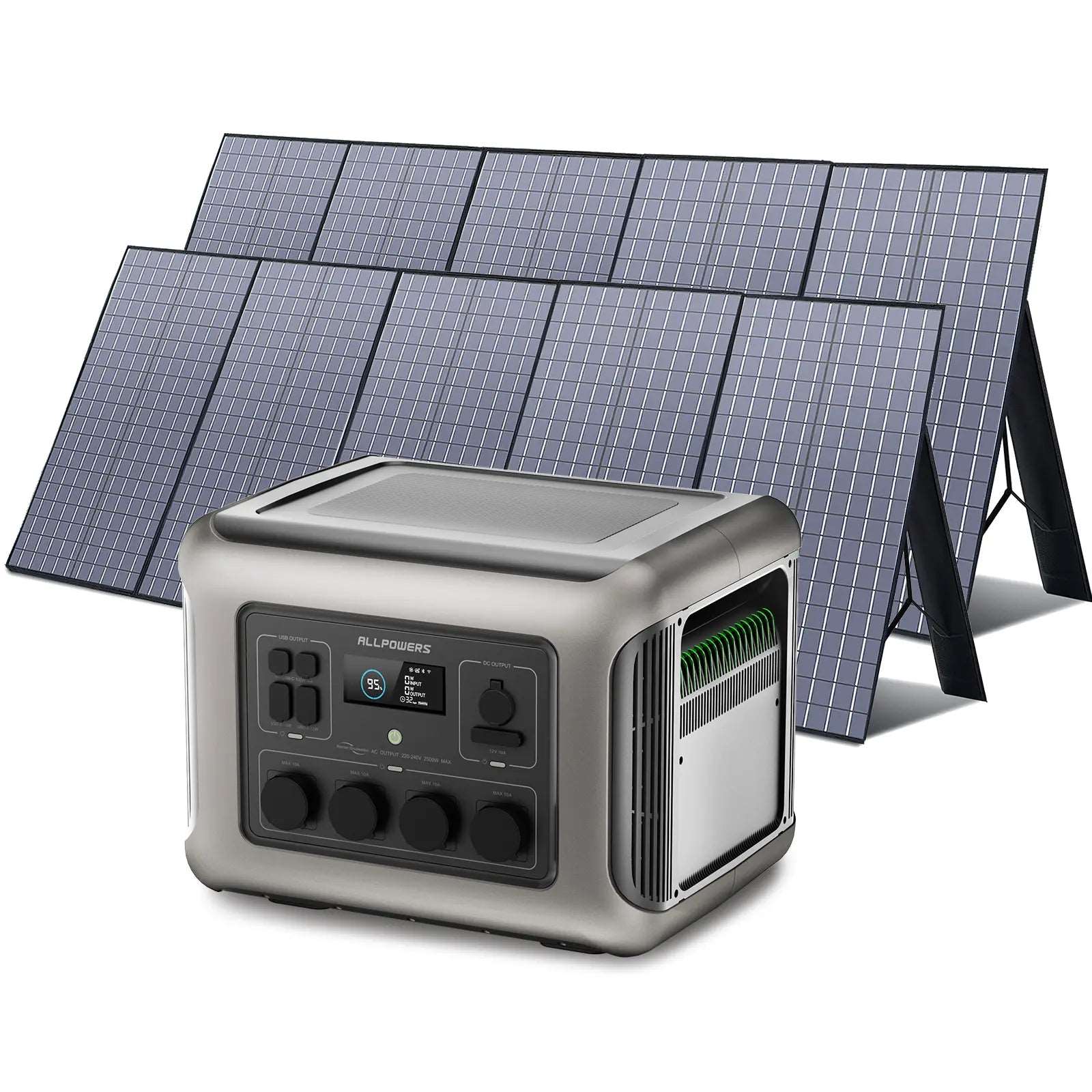 ALLPOWERS Generador Solar 2500W (R2500\R2500 V2 + SP037 Panel Solar 400W) - Image 12