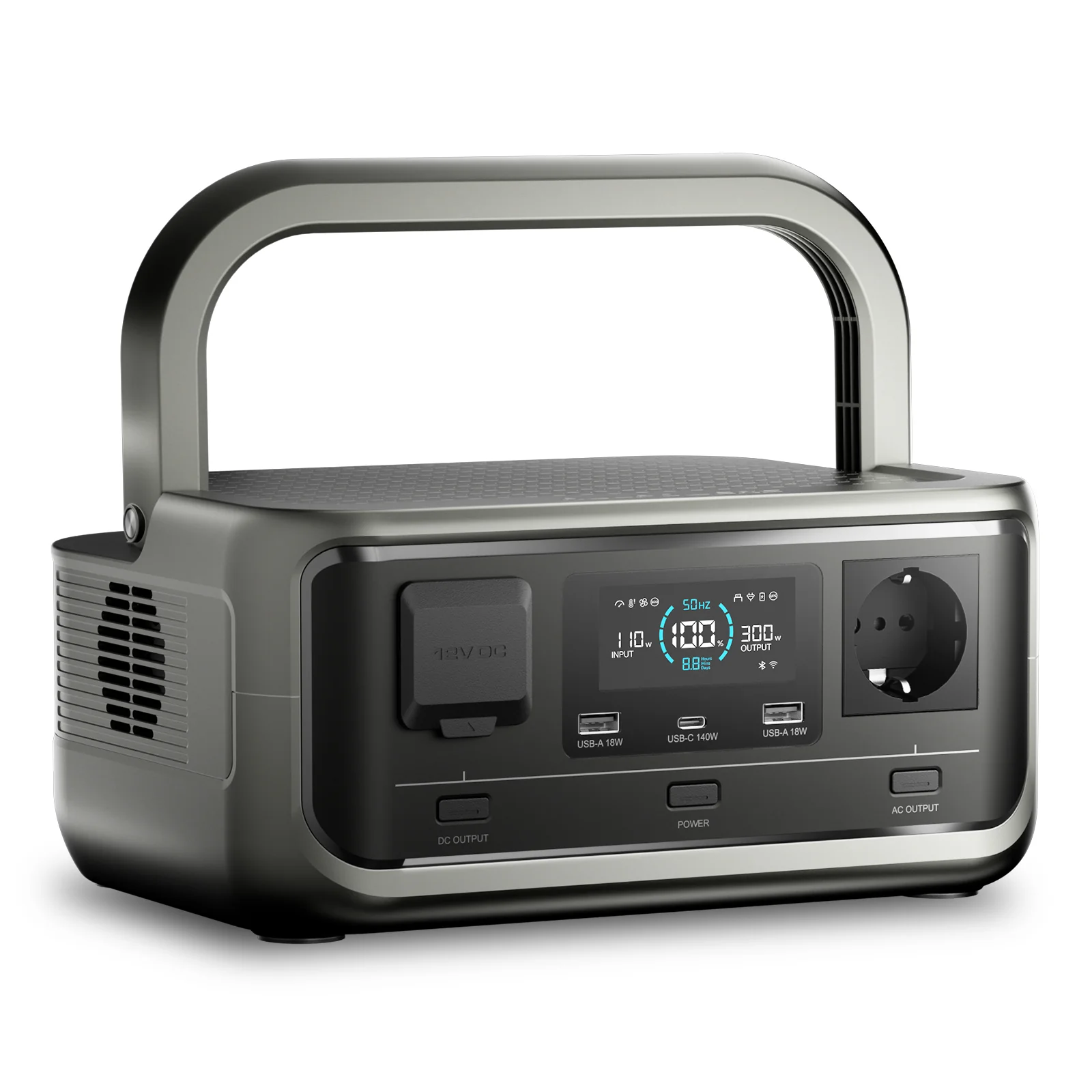 ALLPOWERS VOLIX P300 Estación de Energía Portátil 300W 256Wh LiFeP04 Batería - Image 5