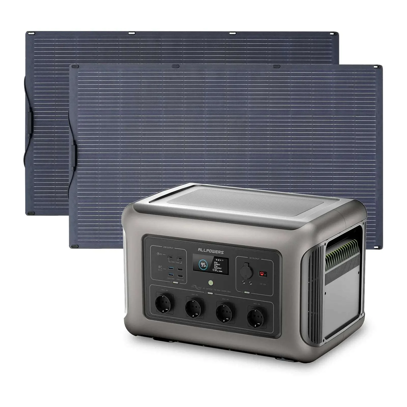 ALLPOWERS Generador Solar 3500W (R3500 + SF200 Panel Solar Flexible 200W) - Image 11