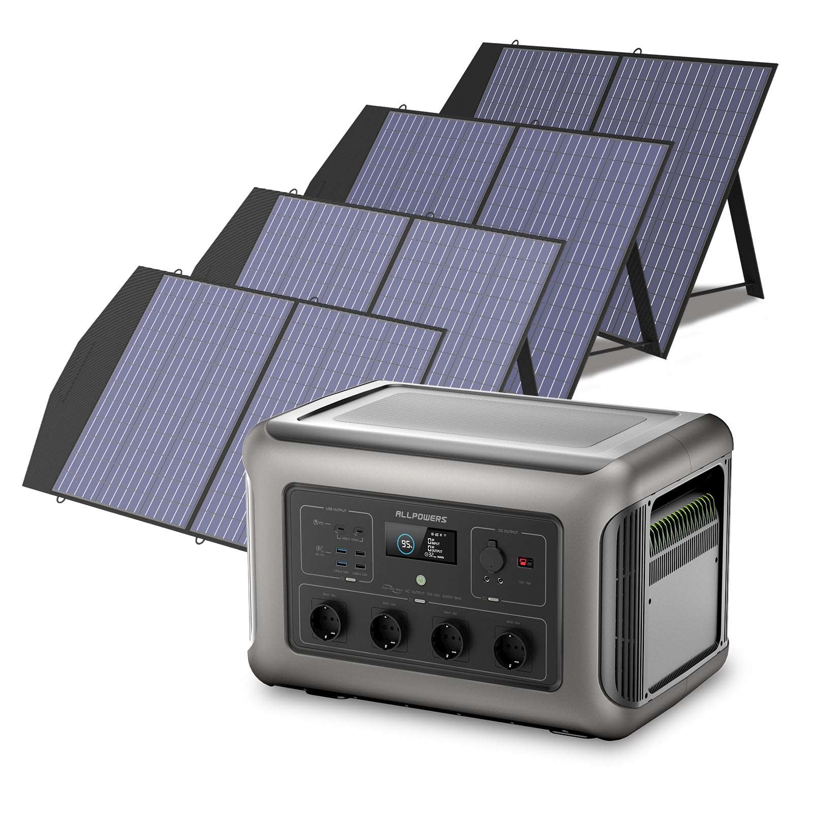 ALLPOWERS Generador Solar 3500W (R3500 + SP027 Panel Solar 100W) - Image 15