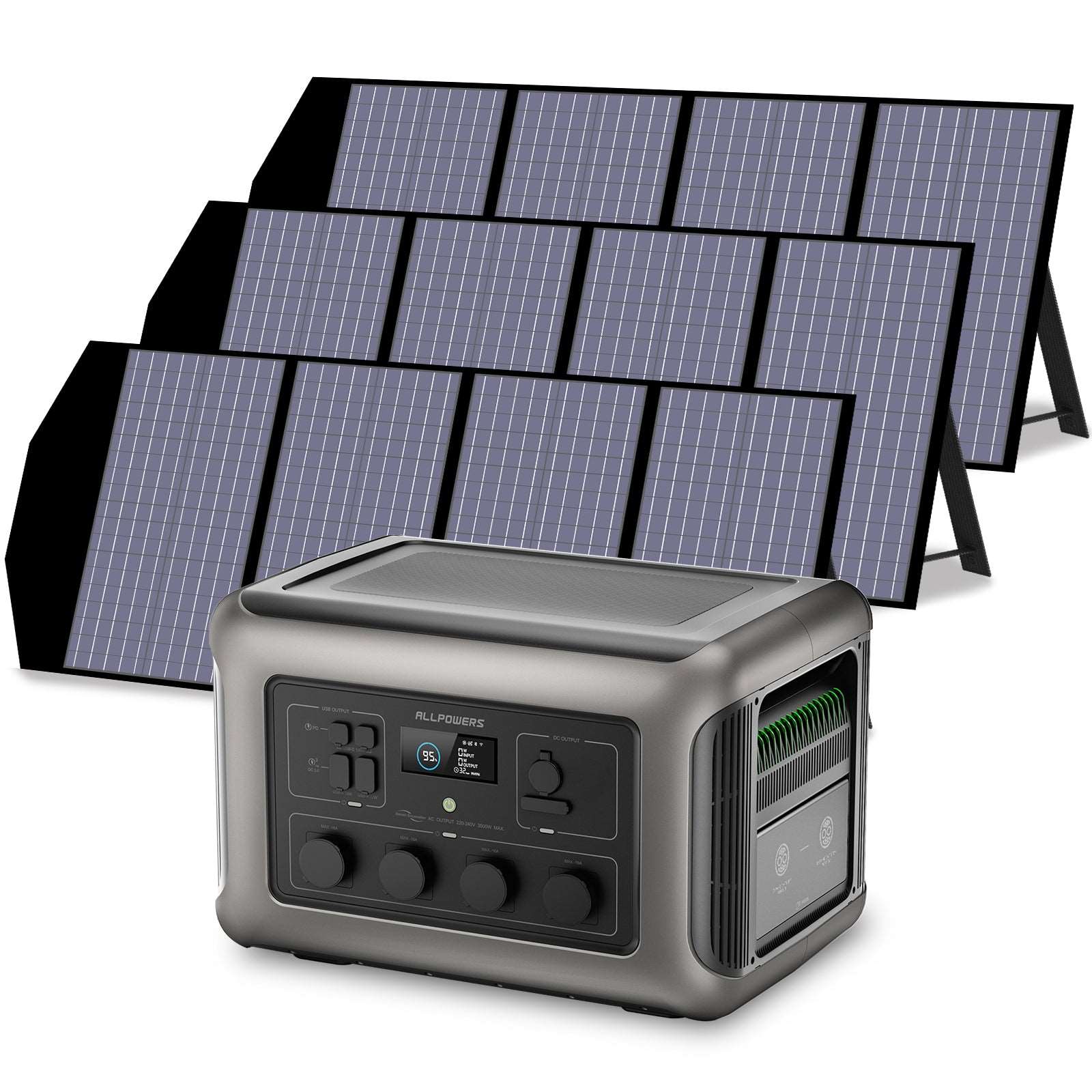 ALLPOWERS Generador Solar 3500W (R3500 + SP029 Panel Solar 140W) - Image 10