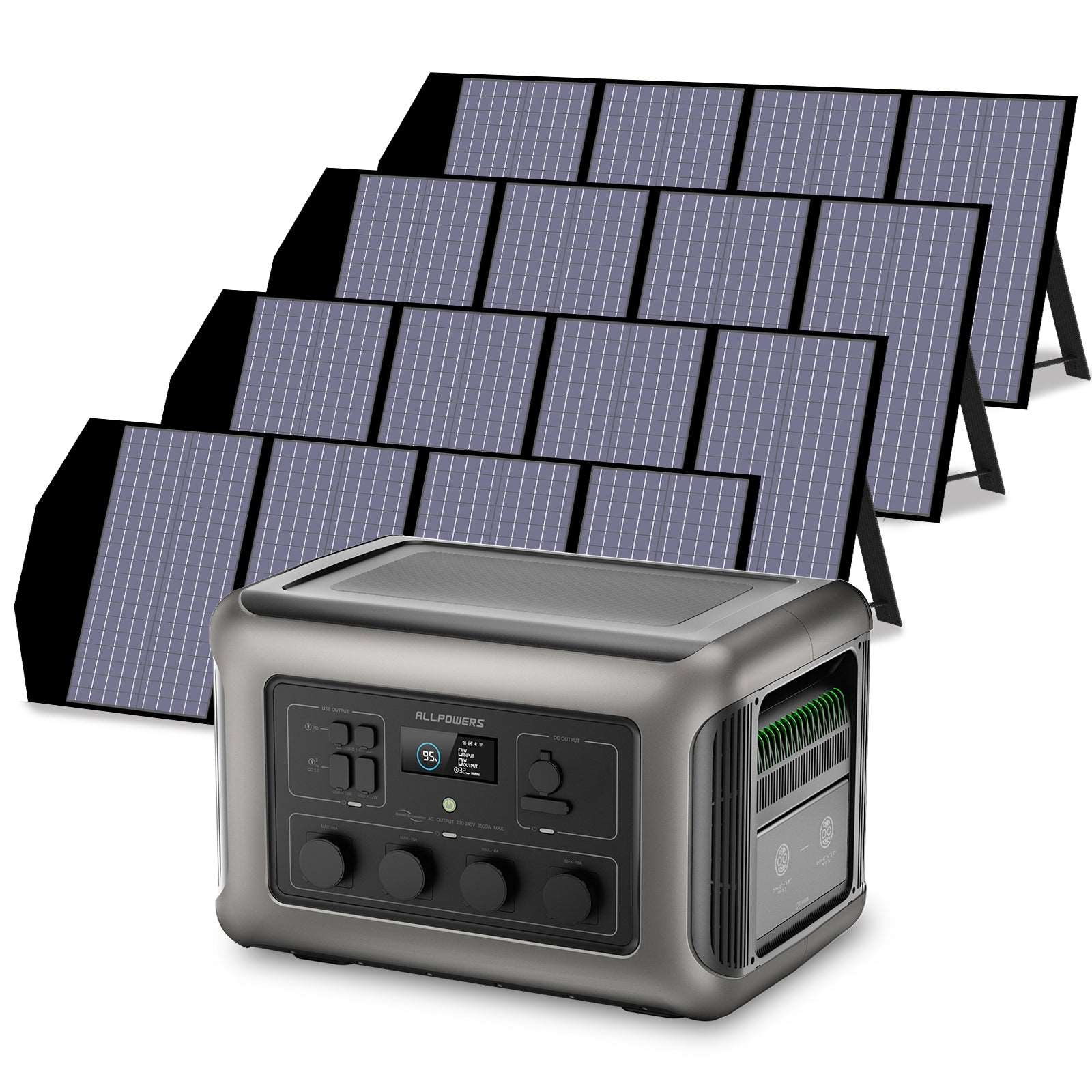 ALLPOWERS Generador Solar 3500W (R3500 + SP029 Panel Solar 140W) - Image 11