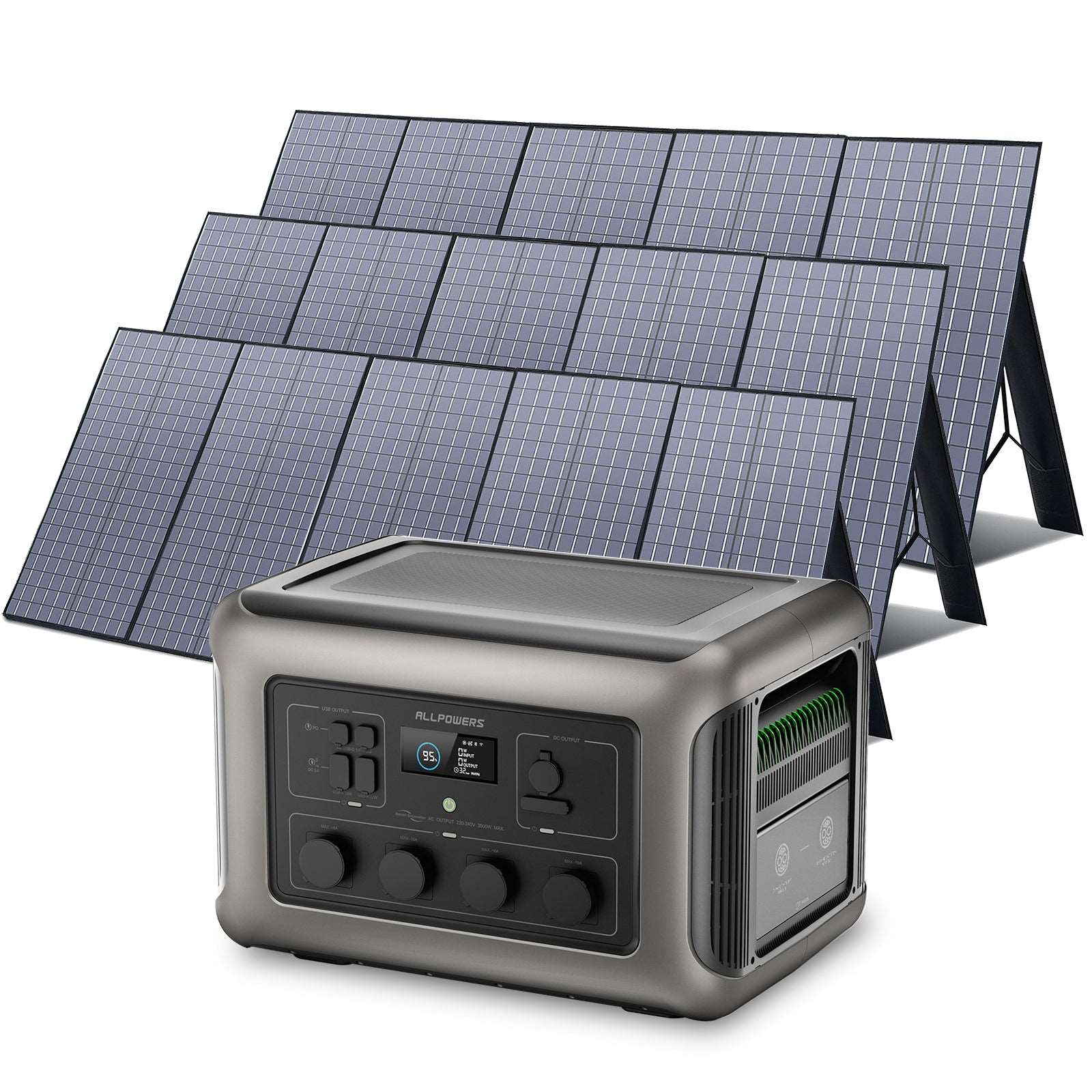 ALLPOWERS Generador Solar 3500W ( R3500 + SP037 Panel Solar 400W ) - Image 13
