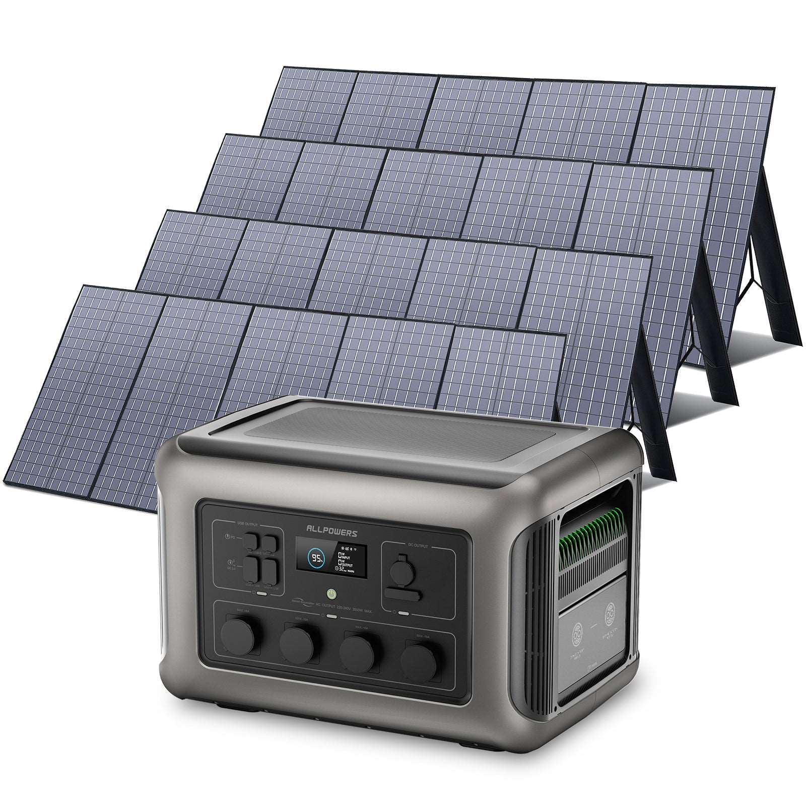 ALLPOWERS Generador Solar 3500W ( R3500 + SP037 Panel Solar 400W ) - Image 14