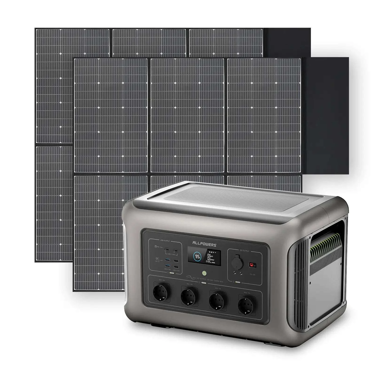 ALLPOWERS Generador Solar 3500W ( R3500 + SP039 Panel Solar 600W ) - Image 11