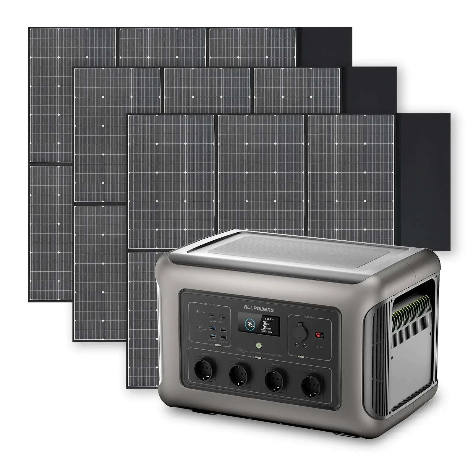 ALLPOWERS Generador Solar 3500W ( R3500 + SP039 Panel Solar 600W ) - Image 12
