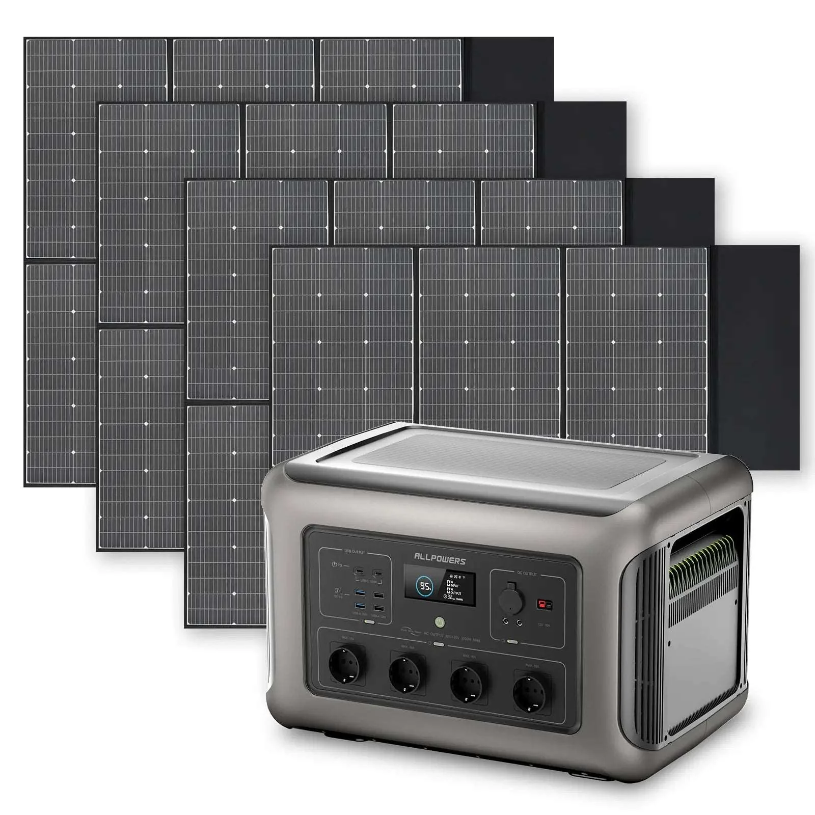 ALLPOWERS Generador Solar 3500W ( R3500 + SP039 Panel Solar 600W ) - Image 13
