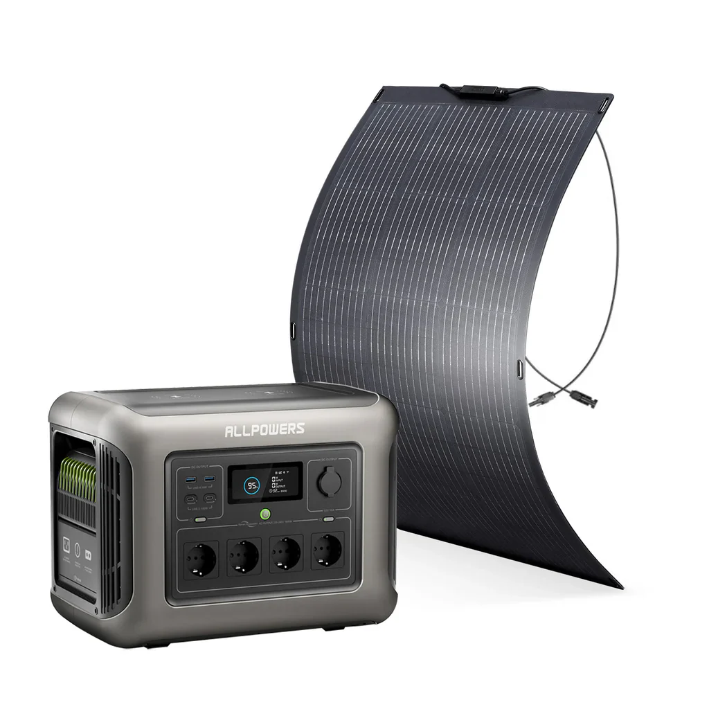 ALLPOWERS R1500 Estación de Energía Portátil 1800W 1152Wh LiFeP04 Batería - Image 13