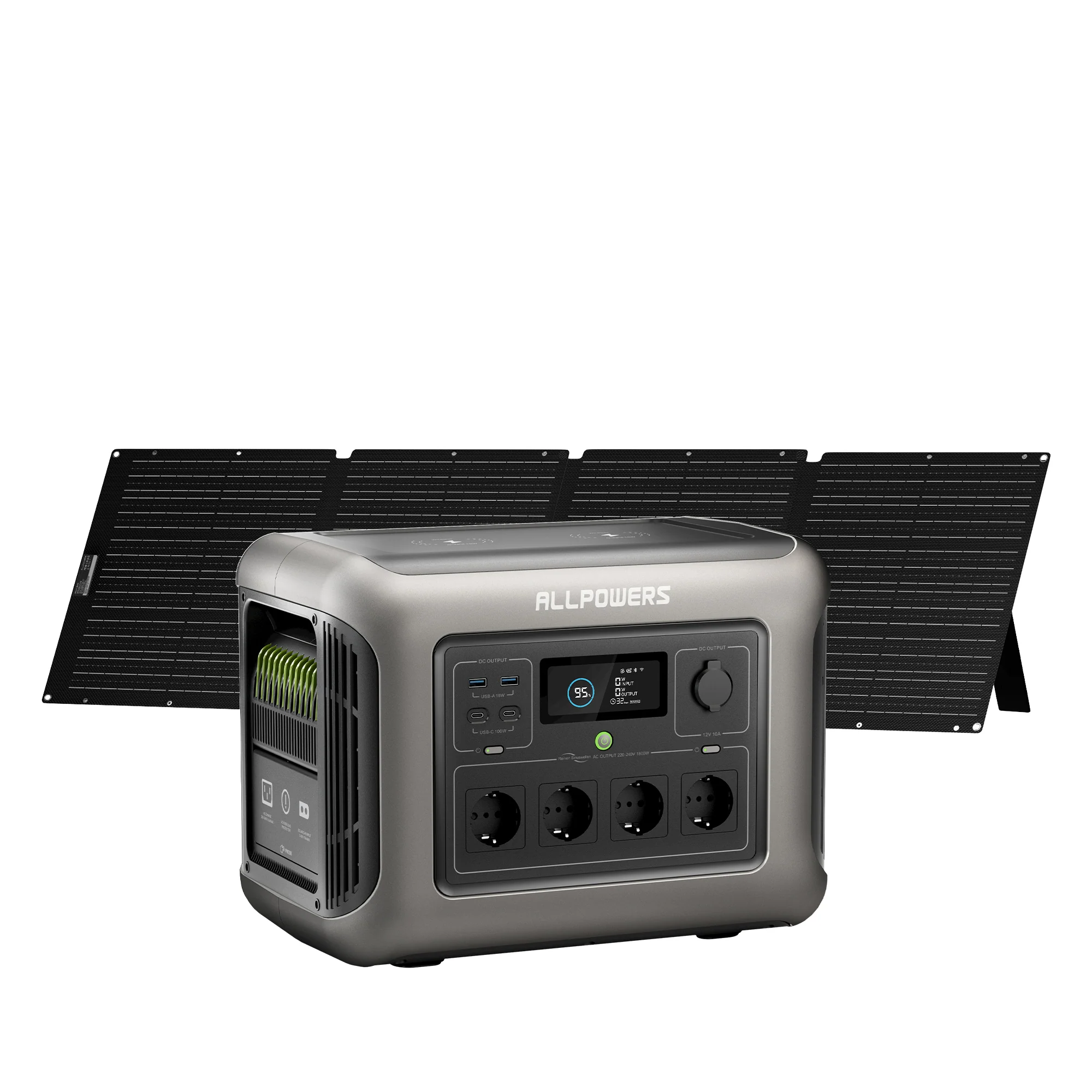 ALLPOWERS R1500 Estación de Energía Portátil 1800W 1152Wh LiFeP04 Batería - Image 16