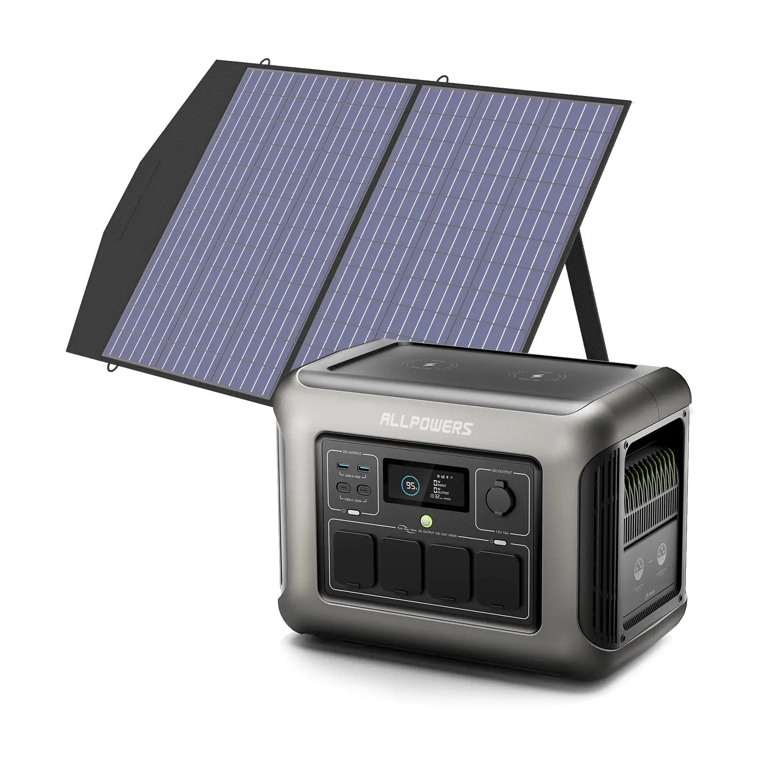 ALLPOWERS R1500 Estación de Energía Portátil 1800W 1152Wh LiFeP04 Batería - Image 6
