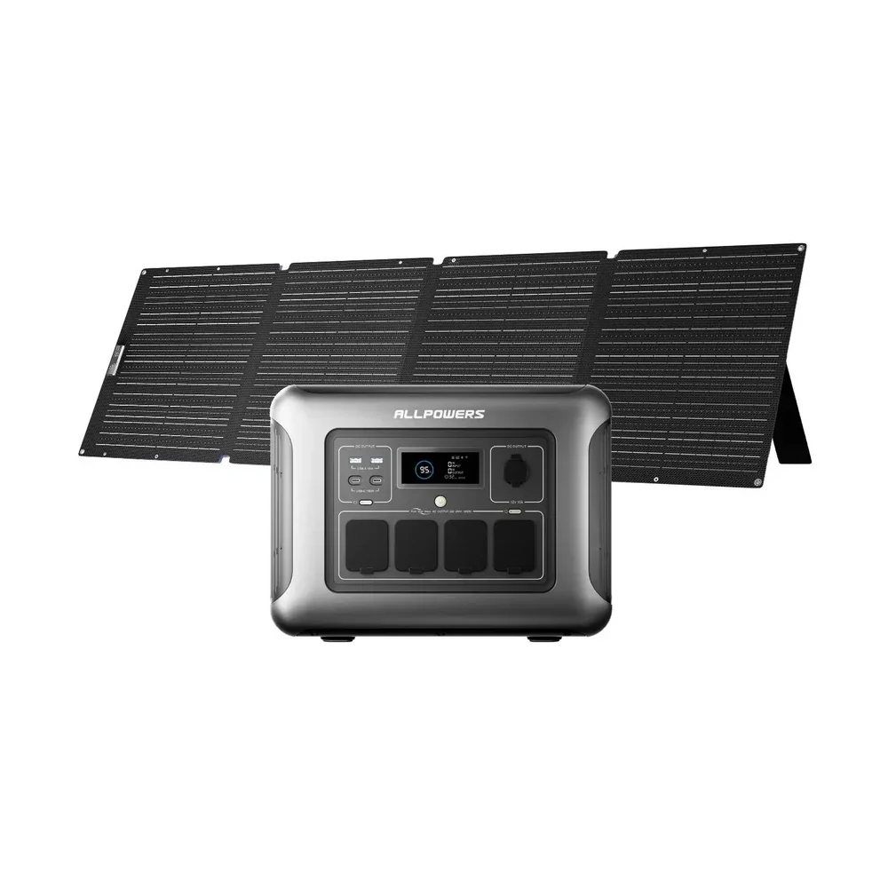 ALLPOWERS R1500 LITE Estación de Energía Portátil 1600W 1056Wh LiFeP04 Batería - Image 15