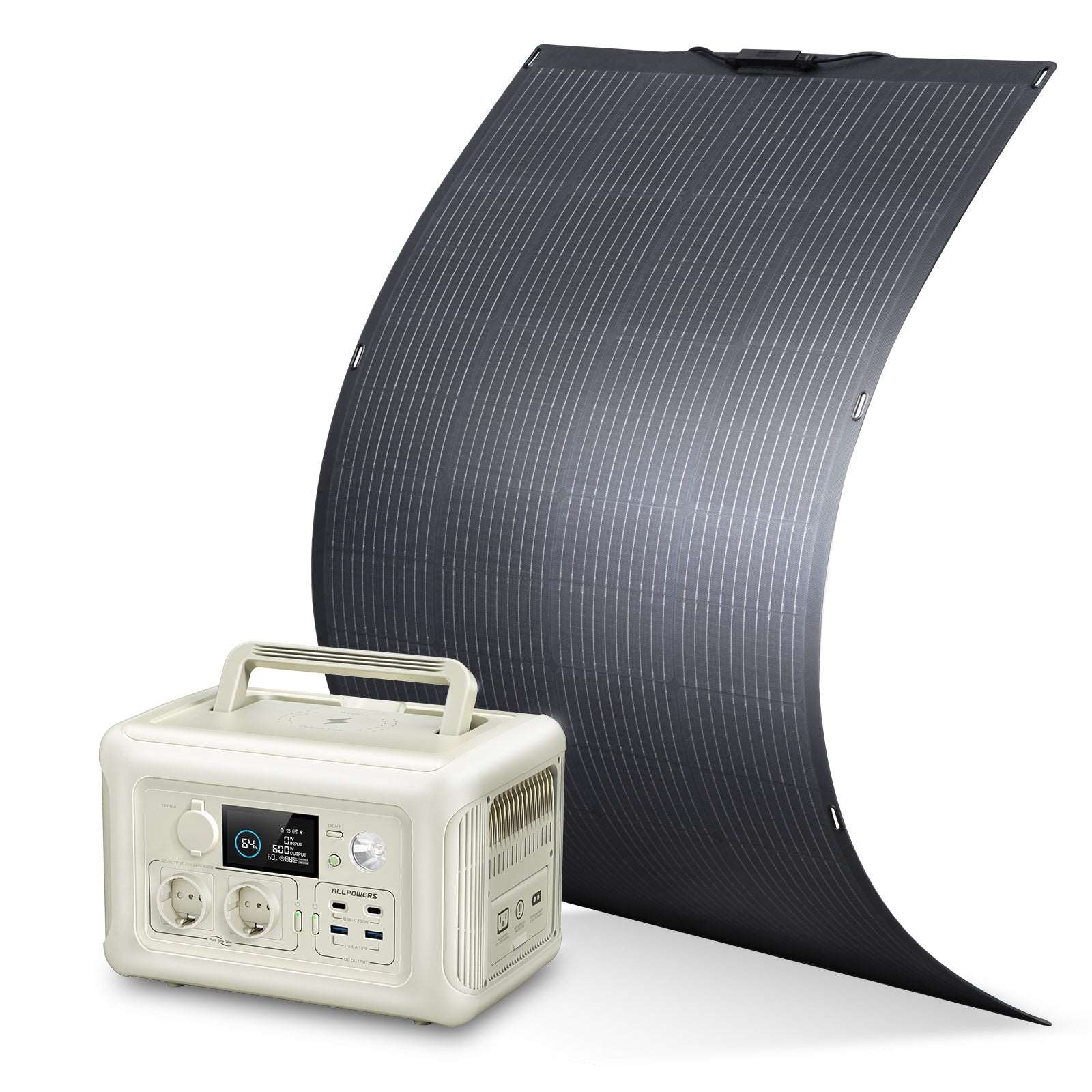 ALLPOWERS R600 Estación de Energía Portátil 600W 299Wh Batería LiFeP04 - Image 14