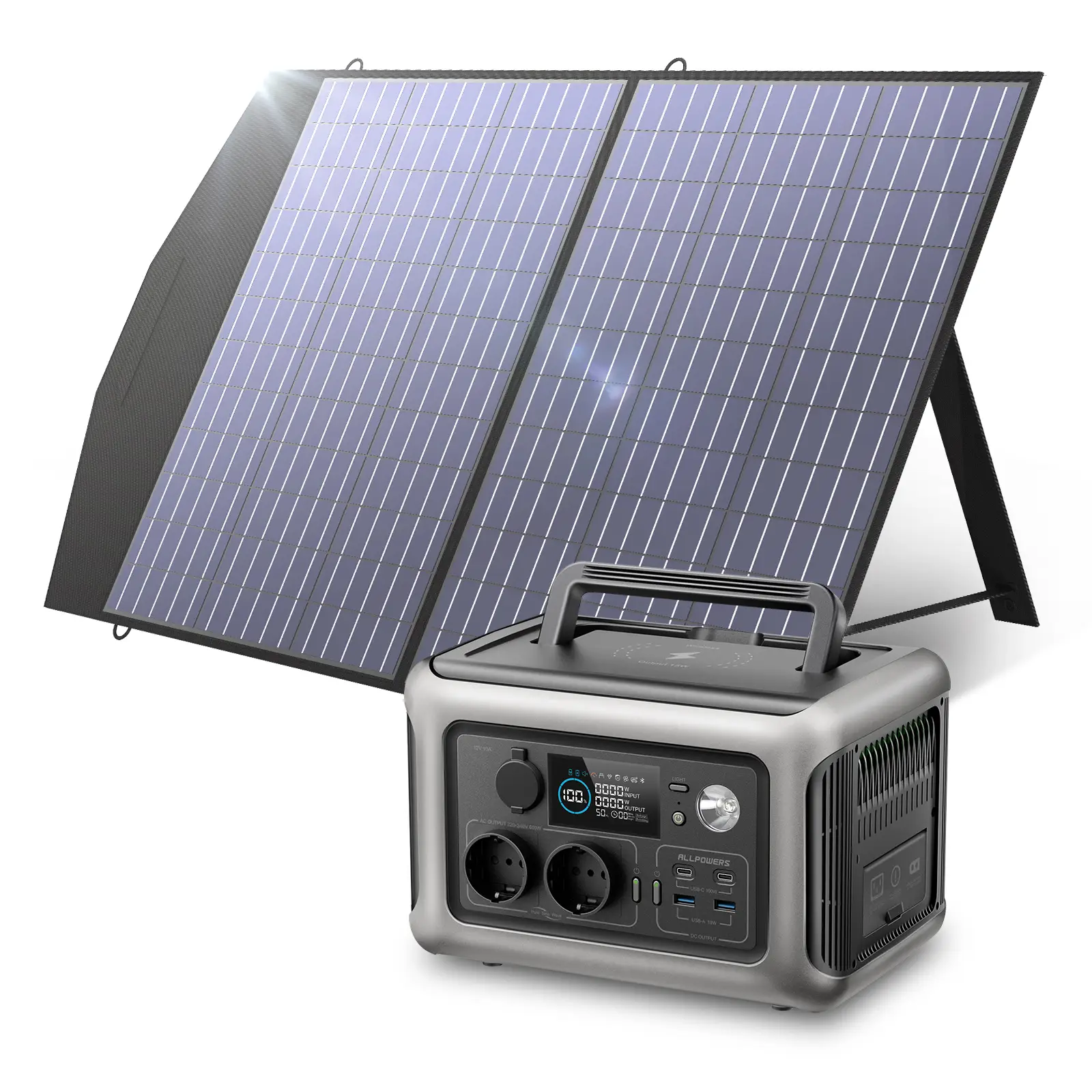 ALLPOWERS R600 Estación de Energía Portátil 600W 299Wh Batería LiFeP04 - Image 8