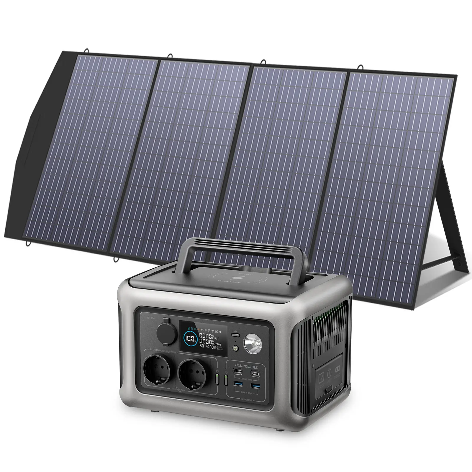 ALLPOWERS R600 Estación de Energía Portátil 600W 299Wh Batería LiFeP04 - Image 9