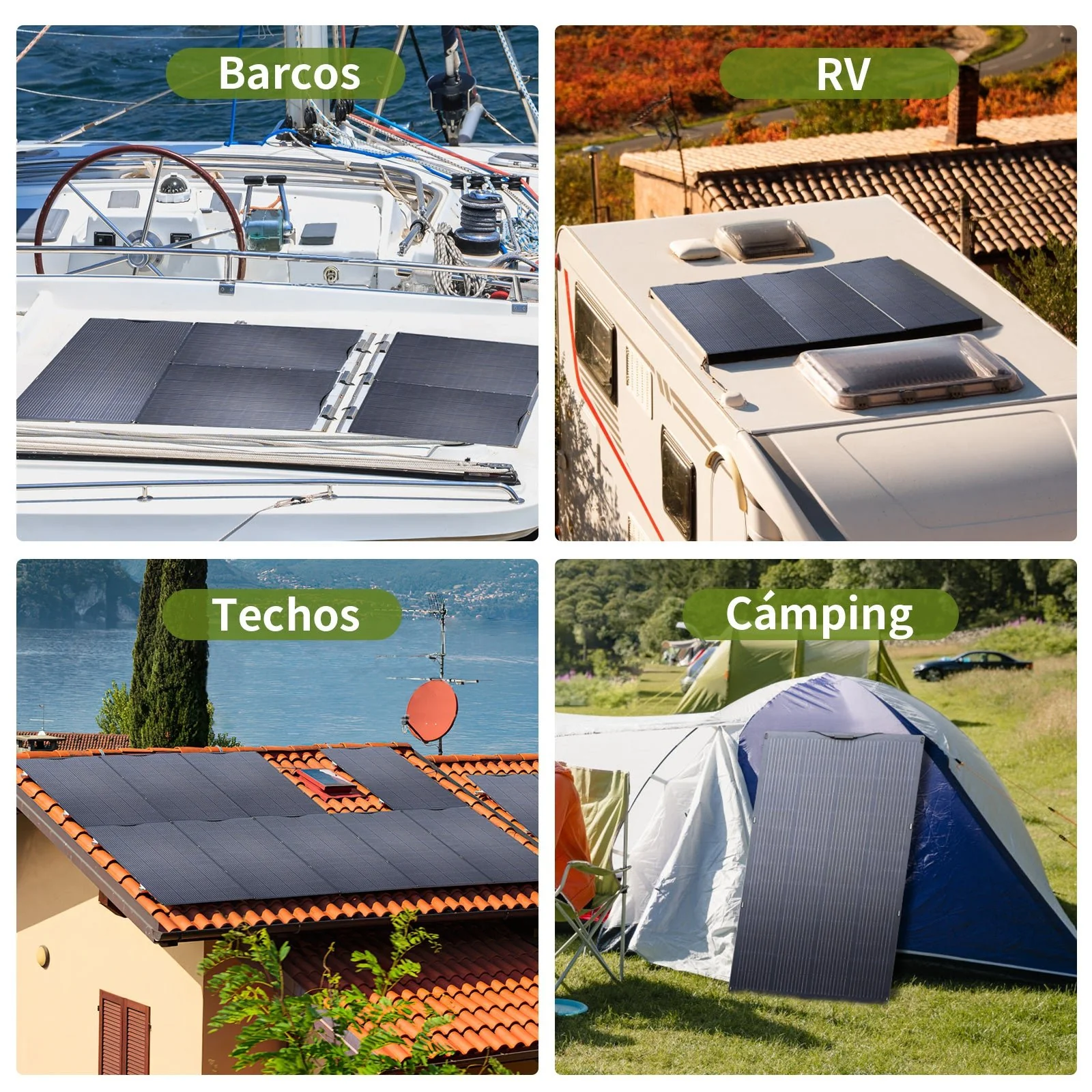 ALLPOWERS SF200 Placa Solar Portátil Flexible 200W - Image 6