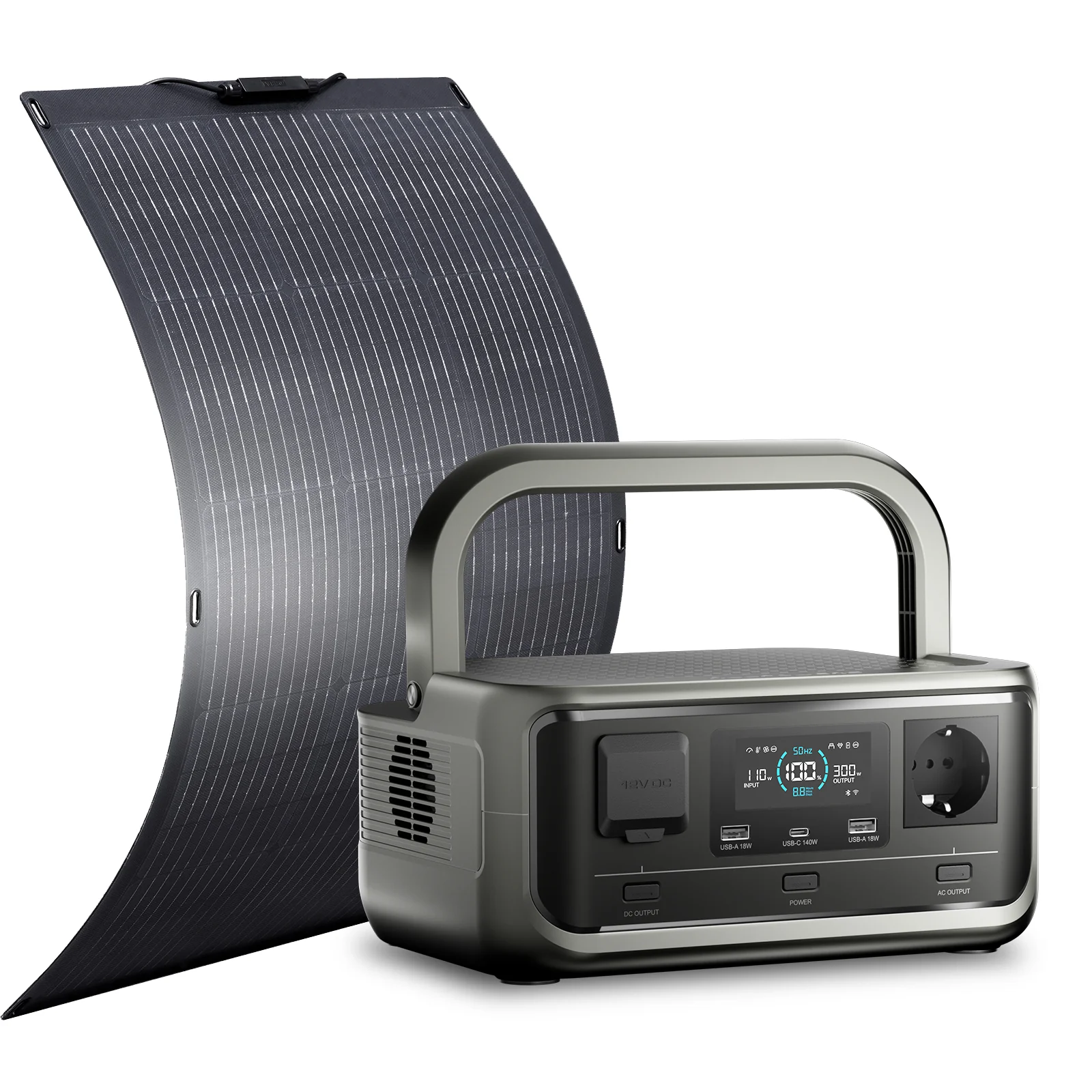 ALLPOWERS VOLIX P300 Estación de Energía Portátil 300W 256Wh LiFeP04 Batería - Image 13